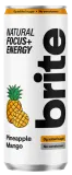 Energy Drink BRITE, pineapple and mango flavor, 330 ml