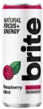 Energy Drink BRITE, raspberry and mint flavor, 330 ml