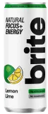 Energy Drink BRITE, lemon and lime flavor, 330 ml
