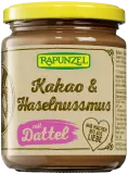 Coconut and hazelnut cream with dates and cocoa, organic RAPUNZEL, 250 g