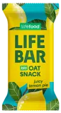 Oat bar with lemons, organic LIFEFOOD, 40 g