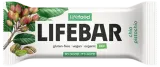 Bar with chia seeds and pistachios, organic LIFEFOOD