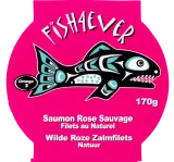 Wild salmon fillet in brine