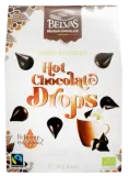 Hot chocolate drops, organic BELVAS, 120 g