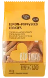 Cookies with lemons and poppy seeds, gluten-free, organic BIO TODAY, 150 g