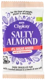 Juodasis šokoladas su migdolais ir jūros druska SALTY ALMOND, ekologiškas CHOKAY, 70 g