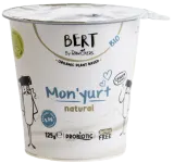 Cashew dessert without added sugar, organic BERT, 125 g