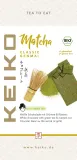 White chocolate with green tea and roasted rice, organic, 75 g