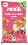 Crispy snack with raspberry cream and almonds, organic MOGLI, 30 g