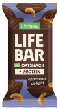 Oat bar with protein "Chocolate Delight", organic LIFEFOOD, 40 g