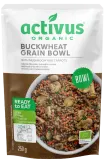 Buckwheat dish with mushrooms and carrots, organic ACTIVUS, 250 g