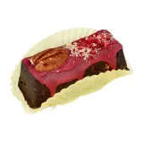 Dessert TINGIUKAS with raspberry chocolate, vegan AJURVEDINĖ VIRTUVĖ
