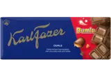 Milk chocolate KARL FAZER with caramel pieces, 180 g