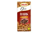 Sugar-free dark chocolate VALOR with almonds, 150 g