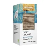 Crackers with sesame seeds