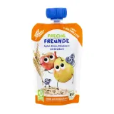 Apple, pear, blueberry and three grain puree, from 6 months, FRECHE FREUNDE
