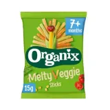 Corn cakes with vegetables MELTY VEGGIE STICKS, from 7 months, ORGANIX