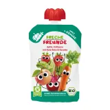 Apple, strawberry, beetroot and carrot puree, from 8 months, FRECHE FREUNDE
