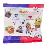 Oat mini bars 2 types with apples, currants and strawberries, 10 pcs., FRECHE FREUNDE