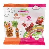 Oat mini bars 2 types with carrots, oranges and raspberries, 10 pcs., FRECHE FREUNDE