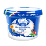 Buffalo milk cheese balls MOZZARELLA DI BUFALA CAMPANA DOP CILENTO