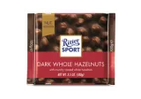 Dark chocolate RITTER SPORT with hazelnuts, 100 g