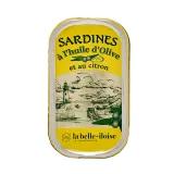 Sardines in olive oil with lemons LA BELLE-ILOISE