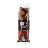 Bar with dark chocolate and cherries NUTS&BERRIES