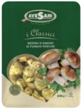 Fresh NODINI with porcini mushrooms AVESANI
