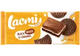 Молочный шоколад LACMI BLACK, WHITE & CARAMEL, 100 г