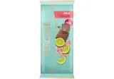 Milk chocolate PERGALĖ with green lemons, salt, 85 g