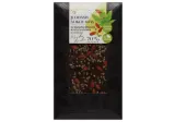 Chocolate RŪTA with stevia, hemp seeds and sea buckthorn berries, 100 g