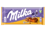 Milk chocolate MILKA with caramel filling, 100 g