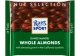 Milk chocolate RITTER SPORT with whole almonds, 100 g
