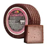 Sheep and goat milk cheese with wine