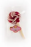 Lollipop STRAWBERRY sugar-free on a stick