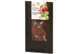 Chocolate RŪTA with sweetener, pumpkin and cranberry seeds (70%), 100 g