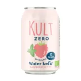 Sparkling water kefir RASPBERRY & MINT, organic KULT