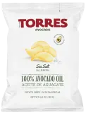 Картофельные чипсы с авокадо маслом SEA SALT TORRES, 125 г