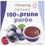 Сливовое пюре, органическое CLEARSPRING, 2 x 100 г
