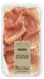 Vytintas kiaulienos kumpis PROSCIUTTO CRUDO STAGIONATO, pjaustytas, ekologiškas PRIMA VERA, 70 g