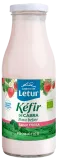 Goat milk kefir, strawberry flavor, organic CANTERO DE LETUR, 500 ml