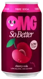 Sparkling soft drink "Cherry Cola" OMG, 330 ml