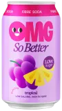 Sparkling soft drink "Tropical" OMG, 330 ml