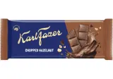 Milk chocolate KARL FAZER with chopped nuts, 95 g