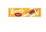 Milk chocolate LACMI with nut filling and cookies, 265 g