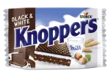 Waffle bar KNOPPERS BLACK & WHITE, 25 g