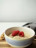 Oatmeal made with water