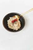 Semolina porridge with milk