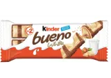 Waffle bar KINDER BUENO with white chocolate, 39 g